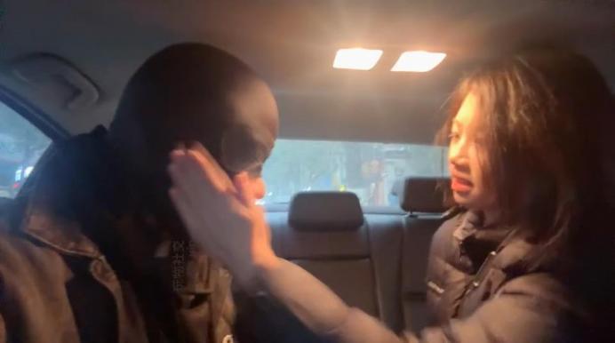 素人挖掘机车内调-皮鞋白袜配肉丝羞辱 JS241222-5