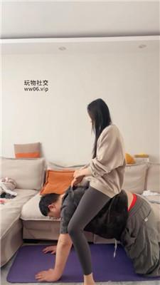 埋汰瑜伽裤女神S-玉足碾压踩家奴 JS241221-28