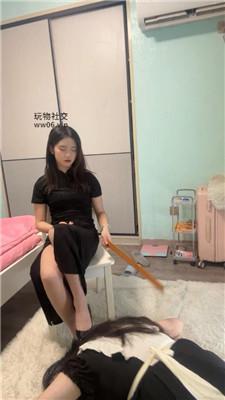 小凤梨戒尺惩戒小三 JS241216-36