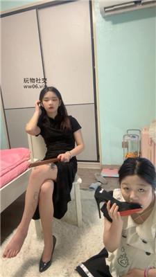 小凤梨戒尺惩戒小三 JS241216-36