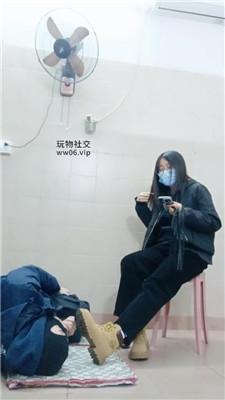 奇了怪了白袜脚踩强制闻鞋 JS250101-14