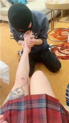 小凤梨JK小姐姐皮鞋白袜藤条虐 JS250101-12