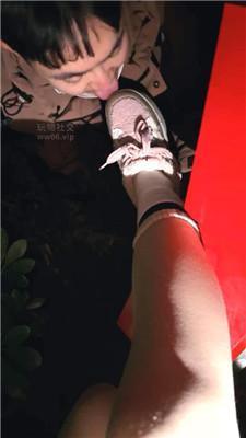 掉公主捆绑奶狗户外强迫舔脏鞋 JS241230-46