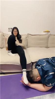 埋汰原味白袜踩虐奴才 bf48819