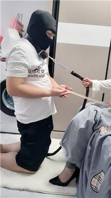 北京落落白袜裸足狂舔/牛仔裤坐脸 JS241229-12