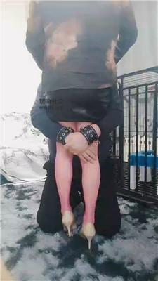 百变小妈捆绑囚禁狗笼/全体重踩踏 JS241229-13