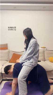 埋汰骑马丝袜套头玉足虐 JS241226-46