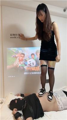 筱雪低帮AJ全体重踩踏/脚下喂食 bf48732