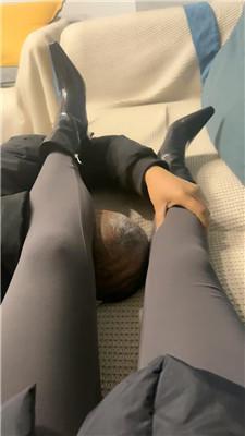 辣姐短靴高跟羞辱废物家奴 JS241227-17