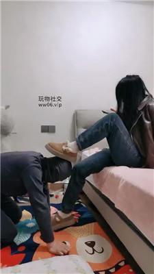 啊雅牛仔裤坐脸窒息/雪地靴白袜踩虐 bf48735