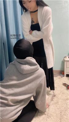 沐沐大大白袜脚踩虐/藤条狠抽 JS241224-5