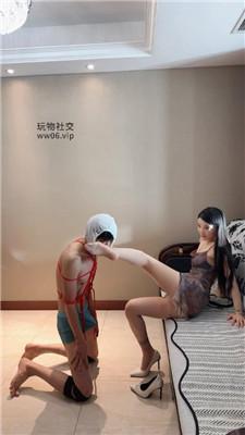 领主内裤套头/捆绑/掐脖窒息/高跟肉丝踩踏 bf48631