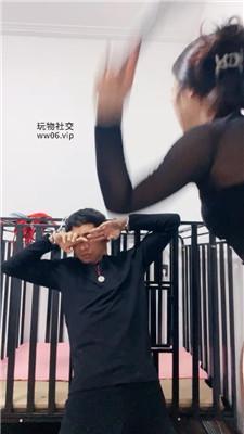 南月女神强制滴蜡/手铐捆绑狗笼/恋足狂舔 JS250108-6