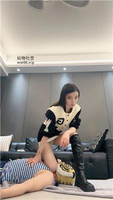 领主骑马白袜塞嘴/耳光/长靴暴力踢踹 bf49046