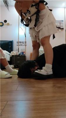 乐乐双S-捆绑白袜塞嘴虐打 JS250103-34