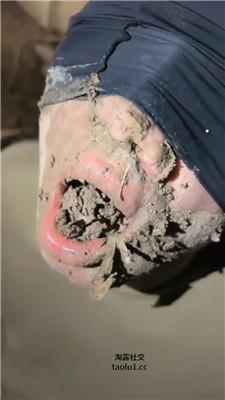 沅芷大人绑树上耳光踢踹吃泥巴 JS250116-1