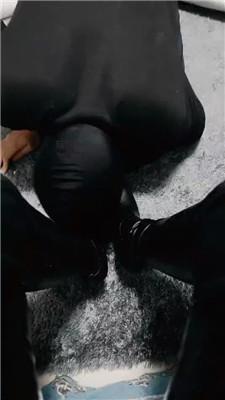 璀璨女王高跟长靴踩虐/滴蜡 JS250114-7