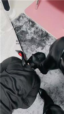 璀璨女王高跟长靴踩虐/滴蜡 JS250114-7