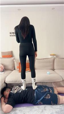 埋汰瑜伽女神白袜脚虐杀 bf49358