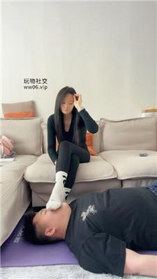 埋汰瑜伽女神白袜脚虐杀 bf49358