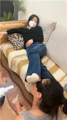 辣姐母狗除臭-高跟短靴+白棉袜/臭脚窒息/喂口水抽耳光 bf48338