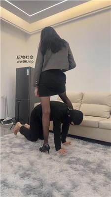 白鹭JK学姐范-连环踢裆/黑丝高跟踩/腿绞 bf49663