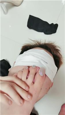 皮皮长靴捂了一天的黑棉袜虐男友 bf49609