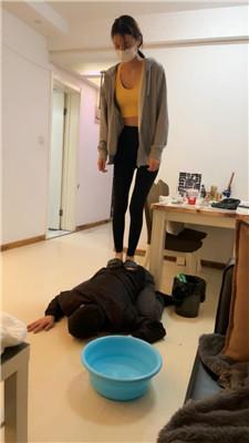 Da猫素人S-舔不好脏鞋被暴揍双视角版 JS250122-1