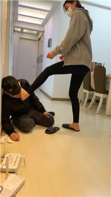 Da猫素人S-舔不好脏鞋被暴揍双视角版 JS250122-1