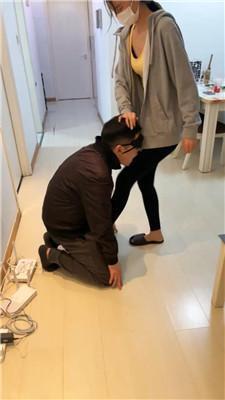 Da猫素人S-舔不好脏鞋被暴揍双视角版 JS250122-1