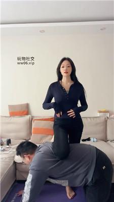 埋汰骑马骑脖/玉足踩踏 JS250122-38