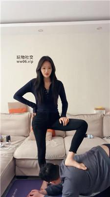 埋汰骑马骑脖/玉足踩踏 JS250122-38