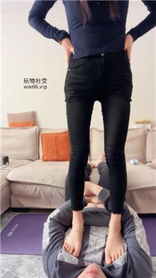 埋汰骑马骑脖/玉足踩踏 JS250122-38