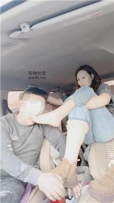 李老师车内马丁靴脏船袜虐羞辱 JS250122-17