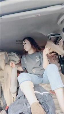 李老师车内马丁靴脏船袜虐羞辱 JS250122-17