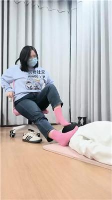 拽拽超臭棉袜脚气味辱 JS250122-23