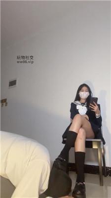 甜恬JK日系女主-皮鞋及膝黑袜虐 bf49613