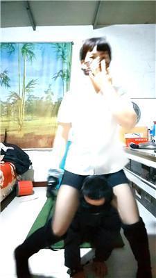 银南女帝长靴妻主暴力虐打绿帽奴 JS250120-9