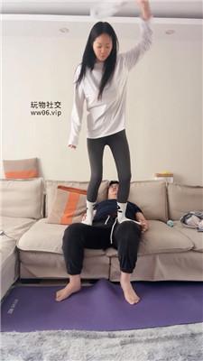 埋汰超臭白棉袜气味辱/骑马踩踏 JS250120-26