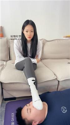 埋汰超臭白棉袜气味辱/骑马踩踏 JS250120-26