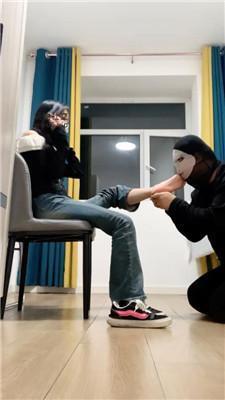 妙妙碾压狗爪/强制闻鞋/高跟踩踏/牛仔裤坐脸 bf49563