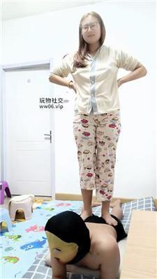 高兴儿强制滴蜡/玉足踢踹踩踏 JS250120-22