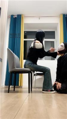 妙妙牛仔裤坐脸窒息/清理脏鞋黑棉袜 JS250120-16