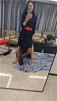 羽薇镜前胯下辱-黑丝高跟踩虐/坐脸 JS250118-41