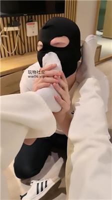 曼妮老师下跪狗舌清理贝壳头白棉袜 JS250118-23