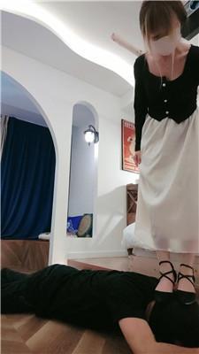 淡颜手铐捆绑-高跟凉鞋踩踏-抽耳光 JS250205-22