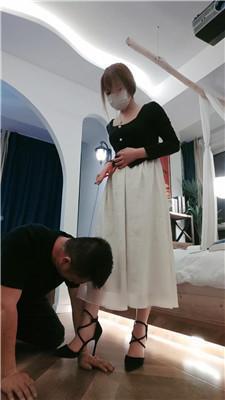 淡颜手铐捆绑-高跟凉鞋踩踏-抽耳光 JS250205-22