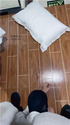 沐沐大大跪舔长靴脏臭棉袜玉足 JS250205-33