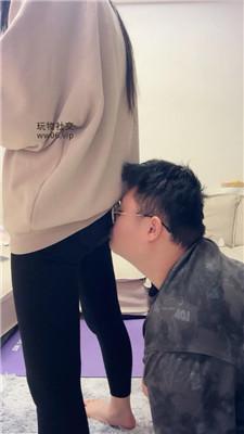 埋汰骑狗背玉足狂舔踩踏上 JS250205-38