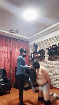 冷颜骑马驯化/闻舔白袜/长靴踩踏 JS250203-9